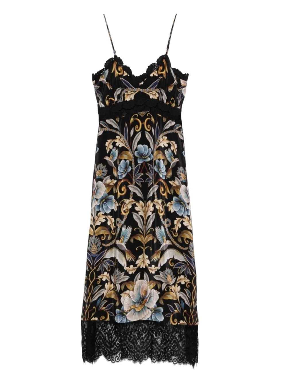 NWT FARM Rio Snake Garden Dress Size S
